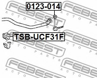 TOYOTA 48815-50180 Stabiliser Mounting
